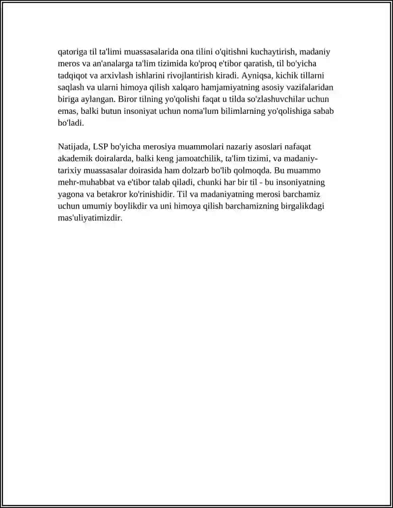 LSP BO'YICHA MEROSIYA MUAMMOLARI 4
