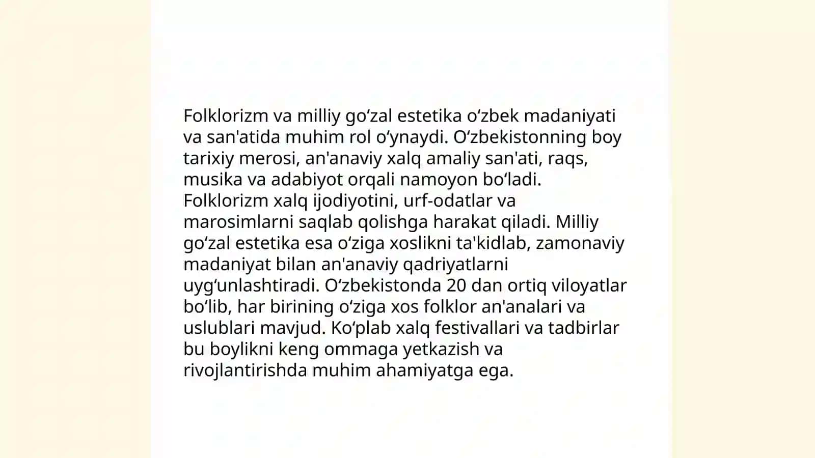 Folklor va badiiy adabiyot munosabatlari 4