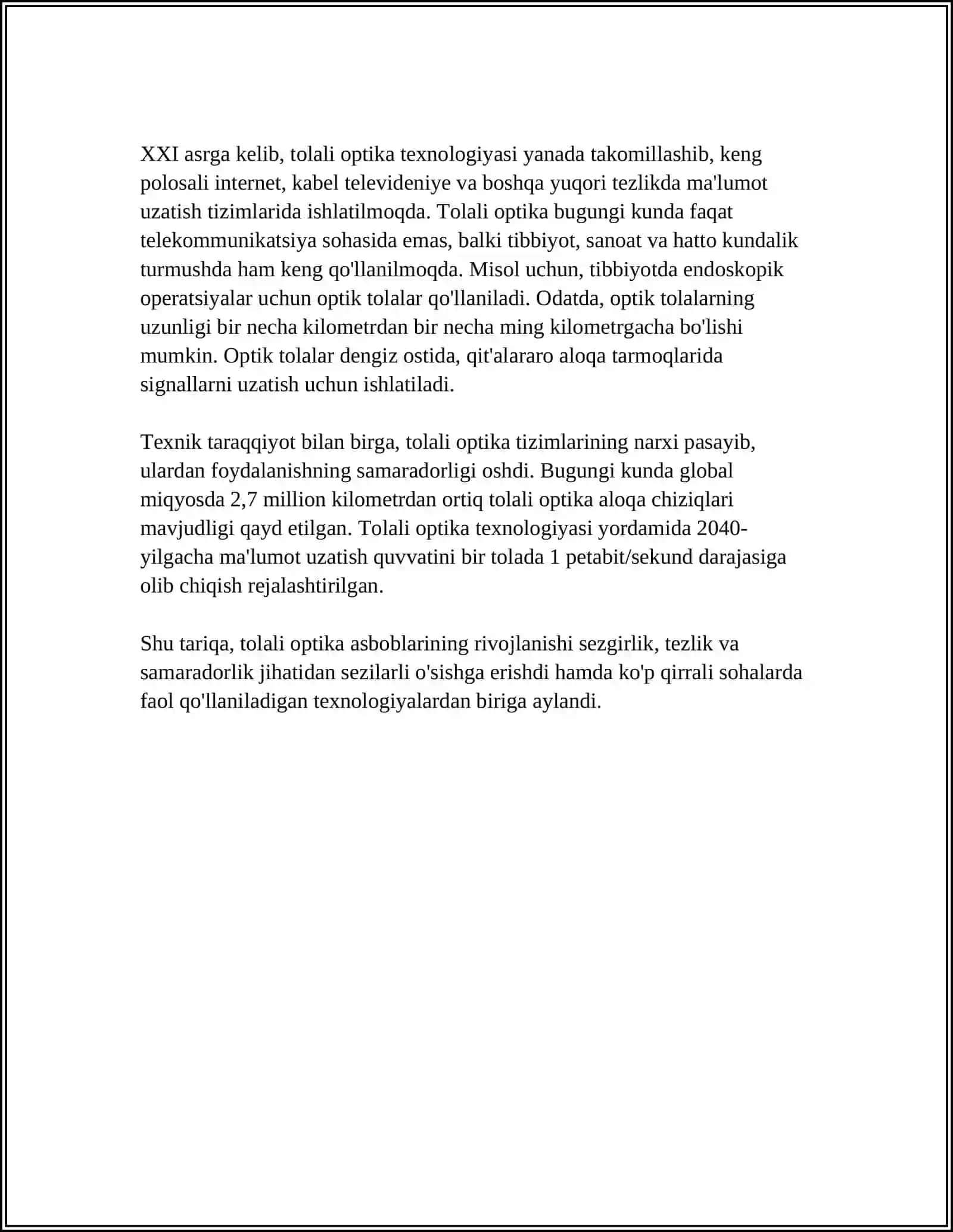TOLALI OPTIKA ASBOBLARINING TIBBIYOTDAGI AHAMIYATI 4