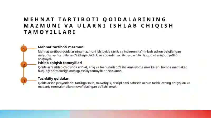 Ichki mehnat tartiboti qoidalari 4