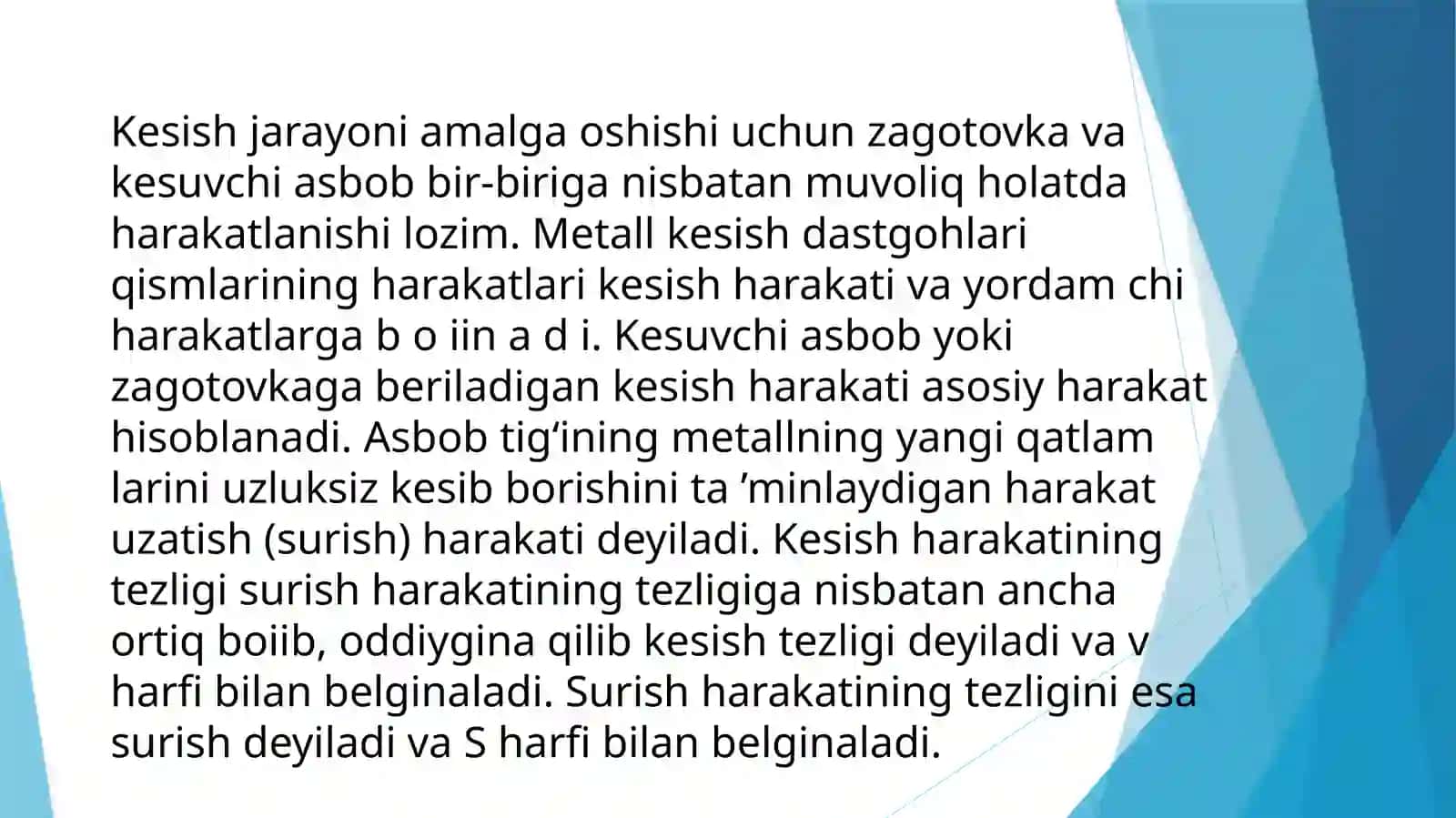 Material tejash texnologiyalari 4