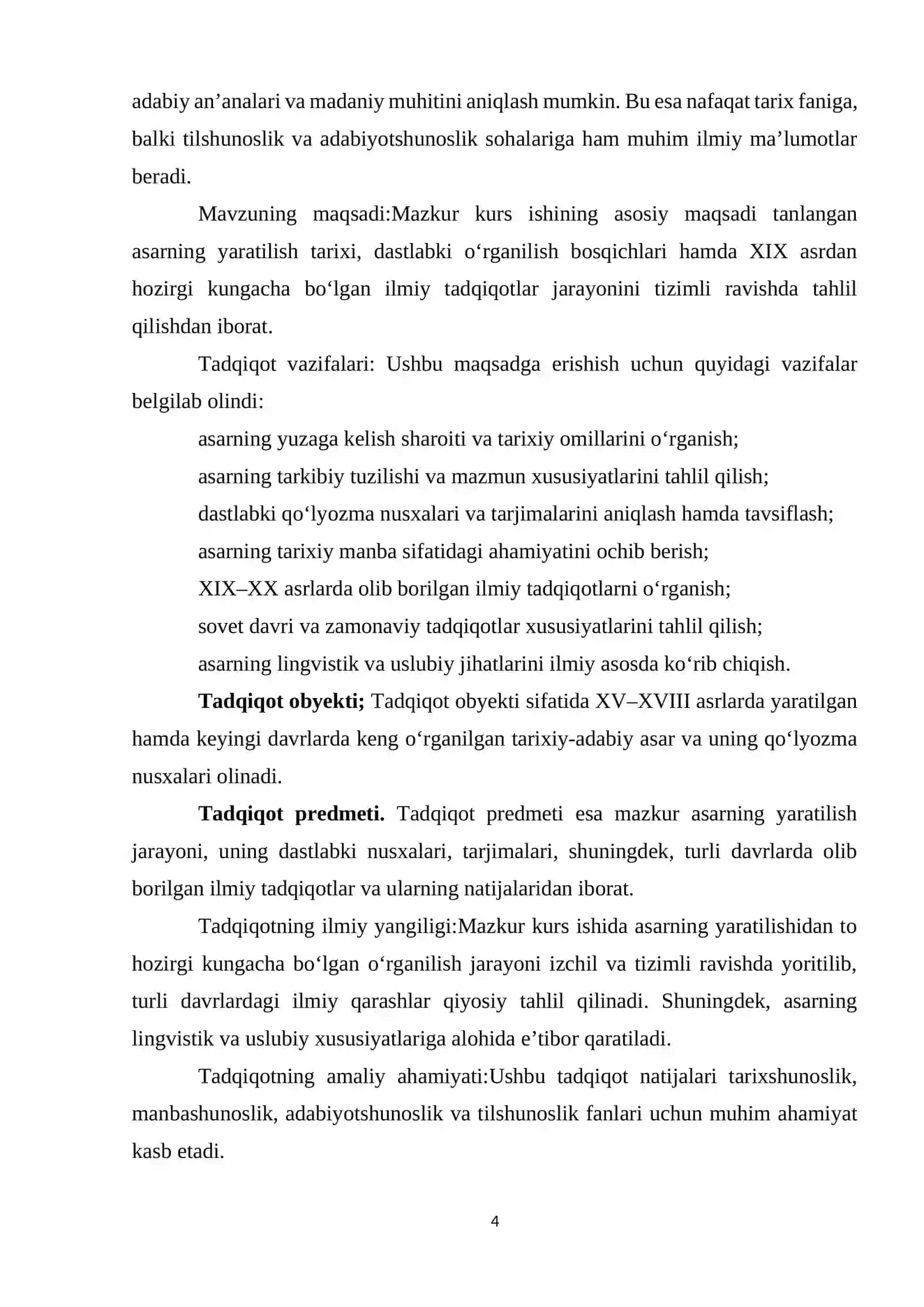 Tarixi muluki ajam asarining oʼrganilishi tarixi 4