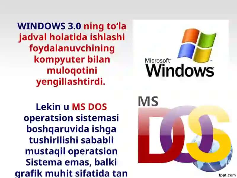 Windows operatsion sistemasi 4