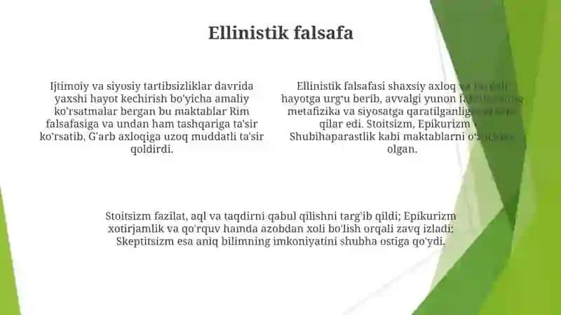Qadimgi yunon falsafasi 4