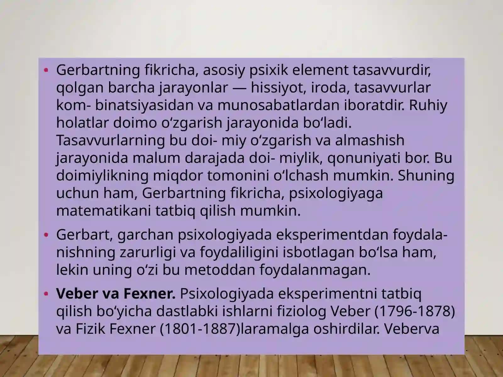 Eksperimental psixologiyani shakllanishi 4