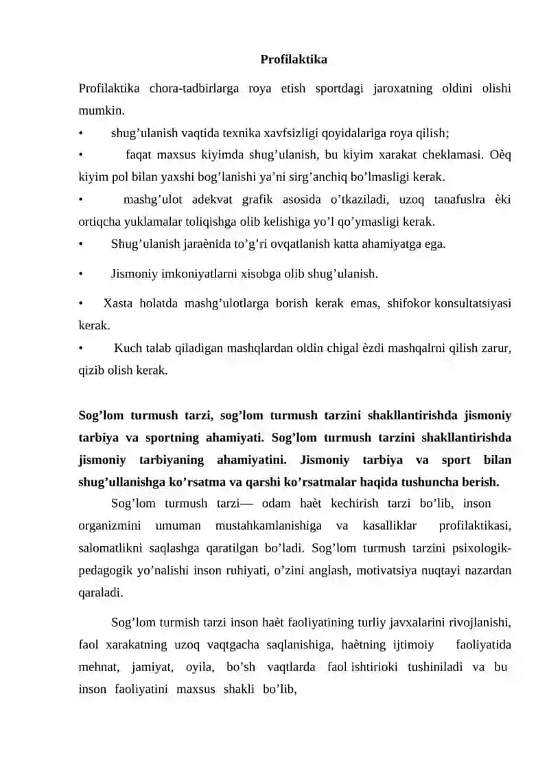 Davolovch jismoniy tarbiyaning umumiy asoslari 4
