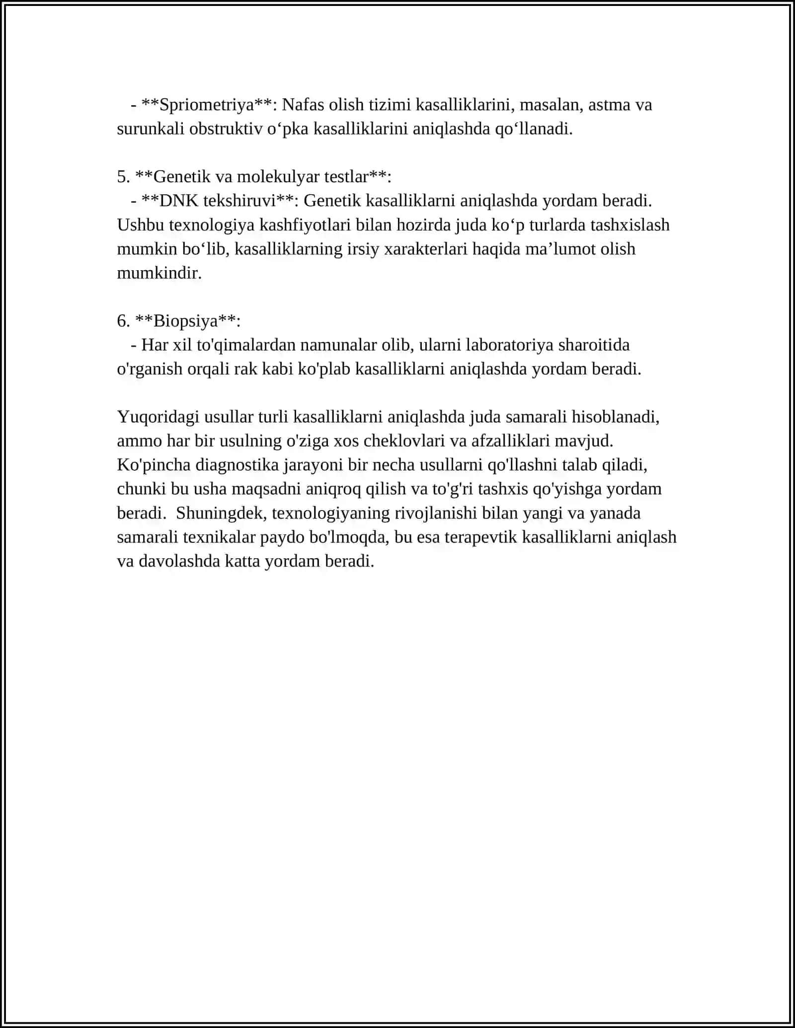 TERAPEVTIK VA GERONTOLOGIK KASALLIKLARDA BEMORLARNI OʻRGANISH 4