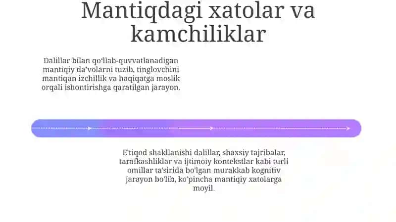 Mantiq va Fikrlash Asoslari 4