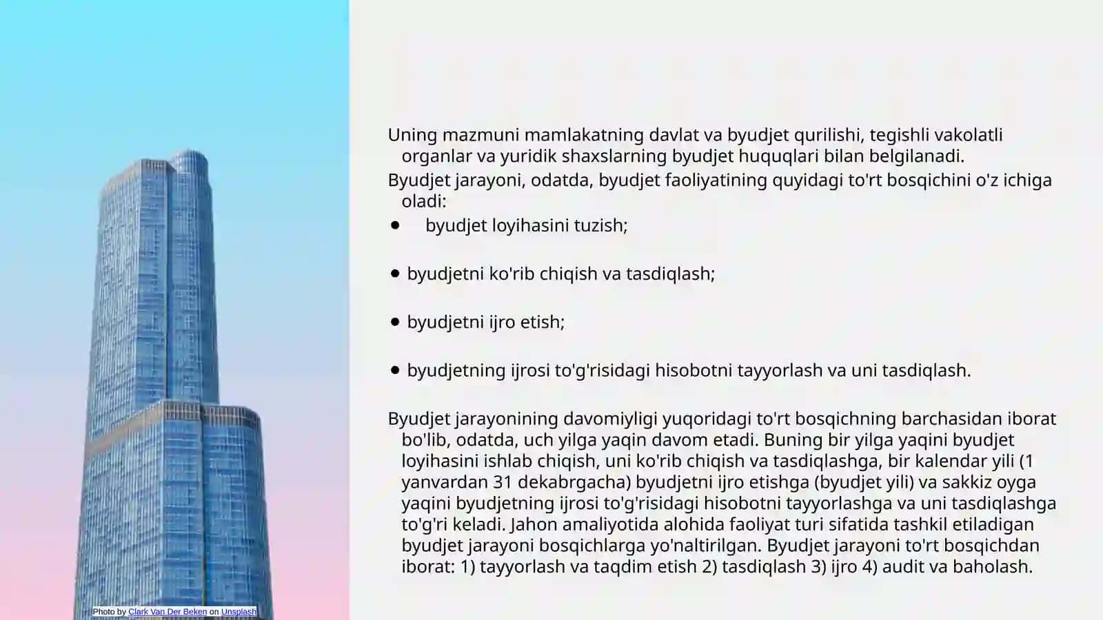 OʻZBEKISTONRESPUBLIKASIDA BYUDJET JARAYONI 4