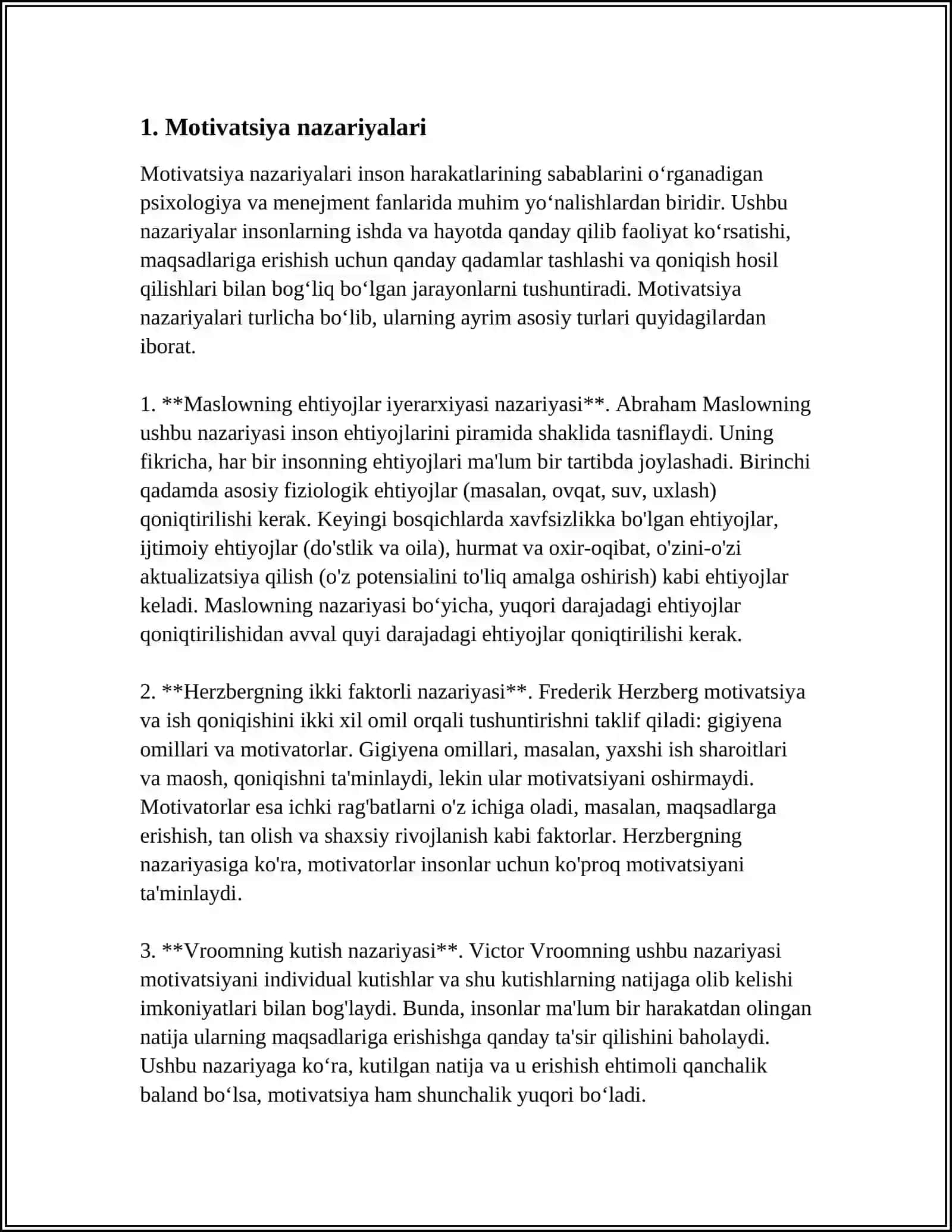 MOTIV VA MOTIVATSION JARAYONLARNI DIAGNOSTIKA QILISH METODIKALARI 4