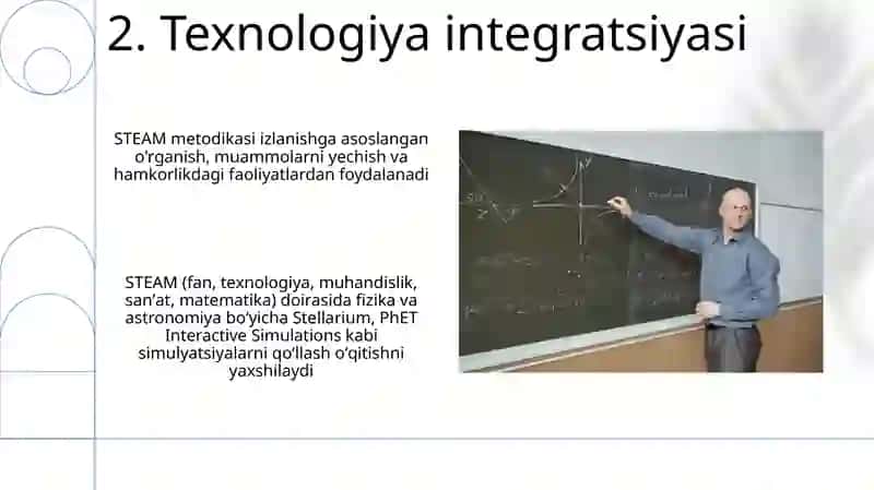 Fizika va astronomiya fanlarini oʻqitishda steam yondashuvdan foydalanish metodikasi 4