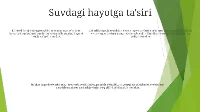 Sanoat Rayonlarida Gidrosferani Ifloslanishi 4