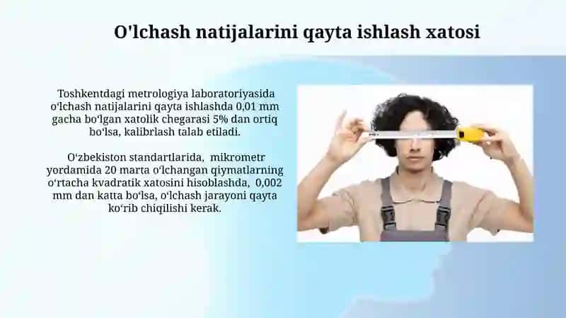 Mikrometrni oʻlchashda oʻlchash xatoliklari 4