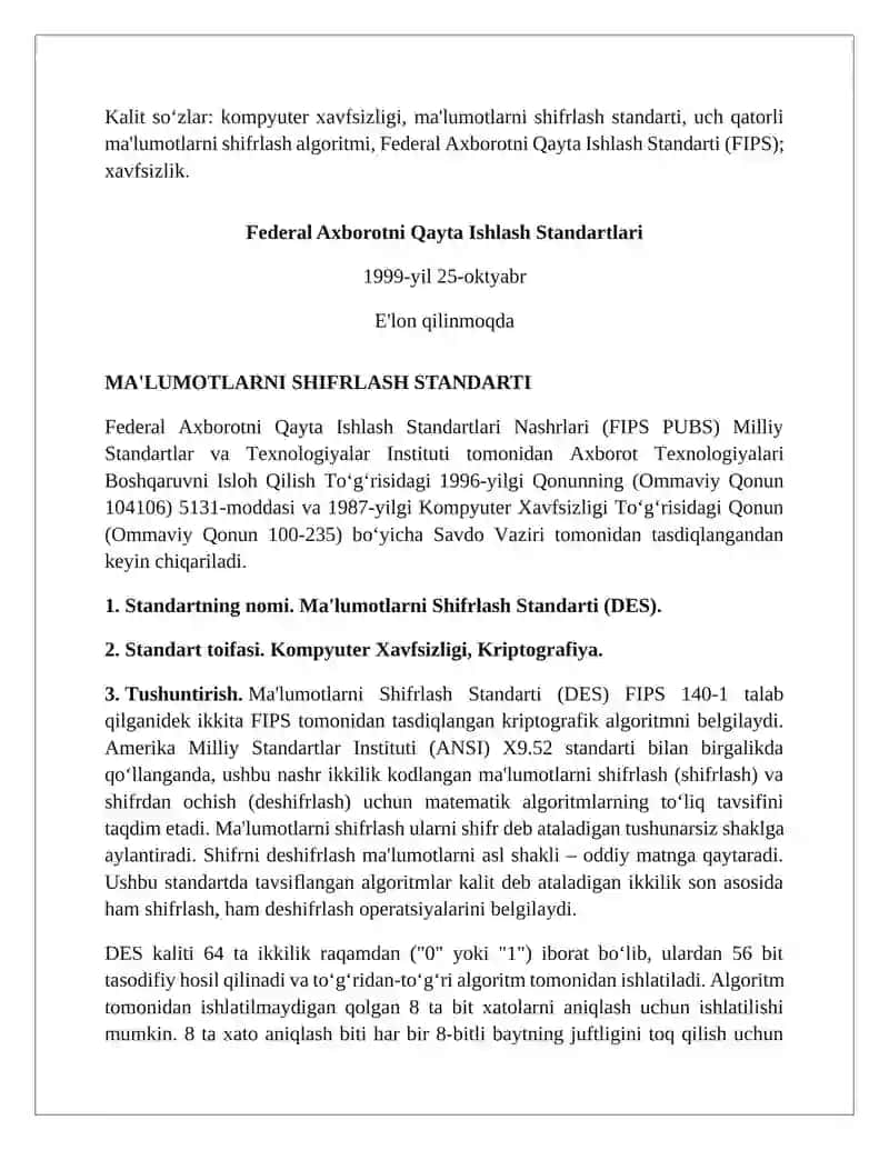 DES algoritmining ishlash prinsipi va zaif tomonlari 4