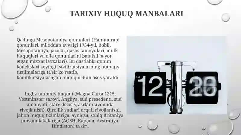 Tarixiy qonuniyat va tarixiy vaqt 4