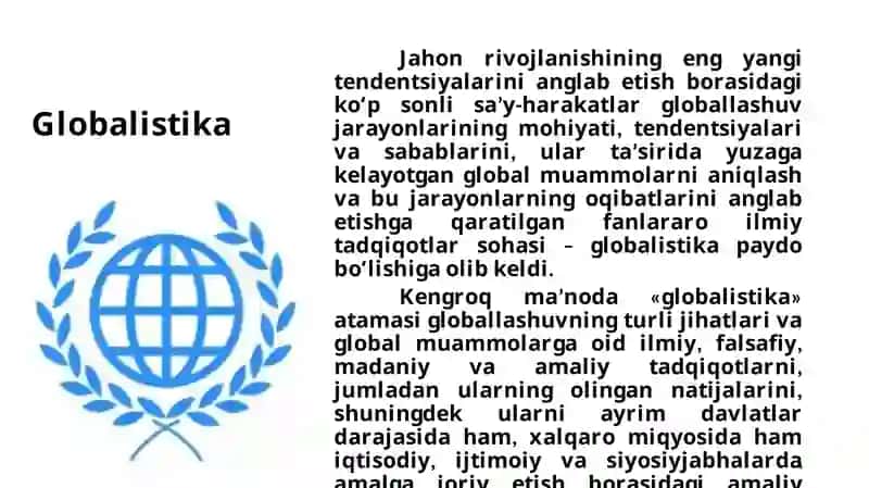 Global jarayonlar va barqaror taraqqiyot falsafasi 4