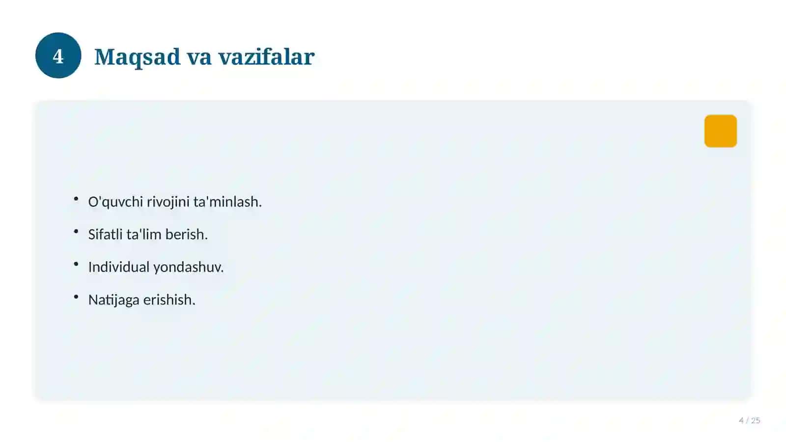 Aqliy tarbiya nima? 4