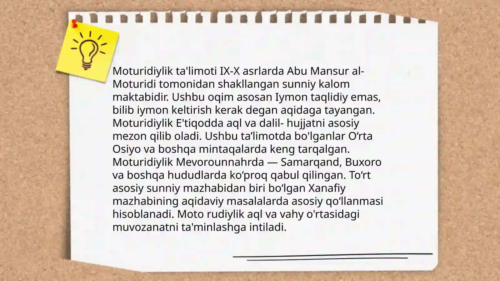 Abu Mansur Moturidiy hayoti va ijodi 4