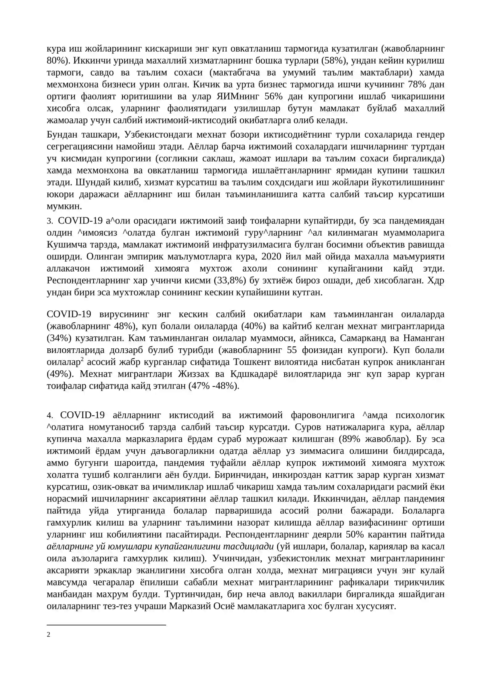 “Covid-19” pandemiyasining ijtimoiy-iqtisodiy oqibatlari 4