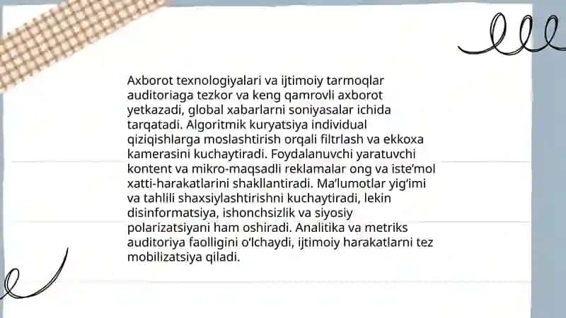 Medianing auditoriyaga ta’siri 4