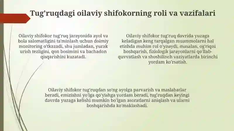 Fiziologik tug'ruqni o'tkazish: ta'rif, bosqichlar va monitoring 4