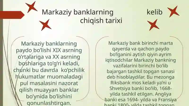 Markaziy bank va uning funksiyalari 4