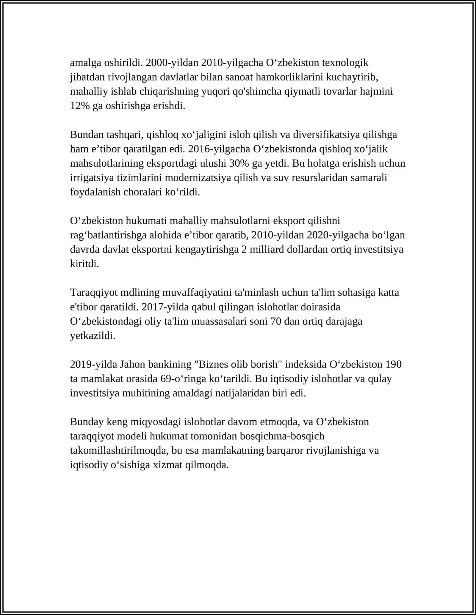 TARAQQIYOTNING OʻZBEK MODILI VA UNING OʻZIGA XOS XUSIYATLARI 4