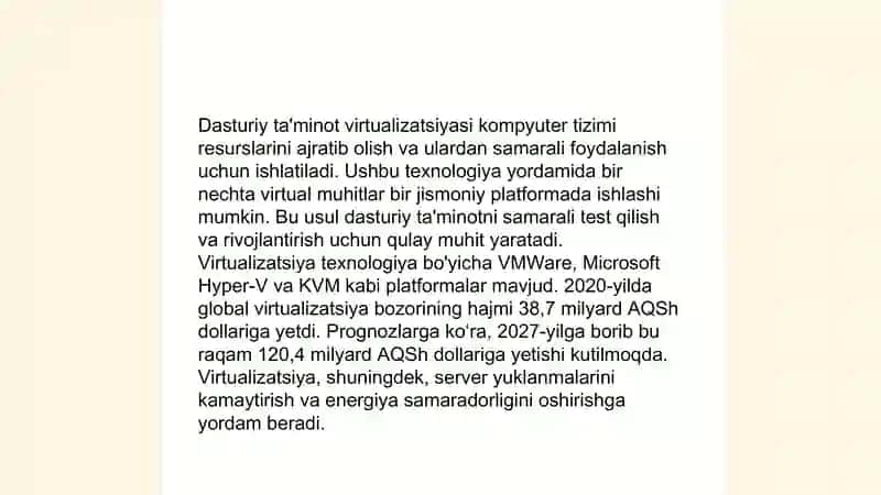 Tizim virtualizatsiyasi 4