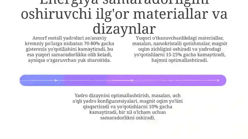Transfarmatorlardan energiya samaradorligini oshirish texnalogiyalari 4