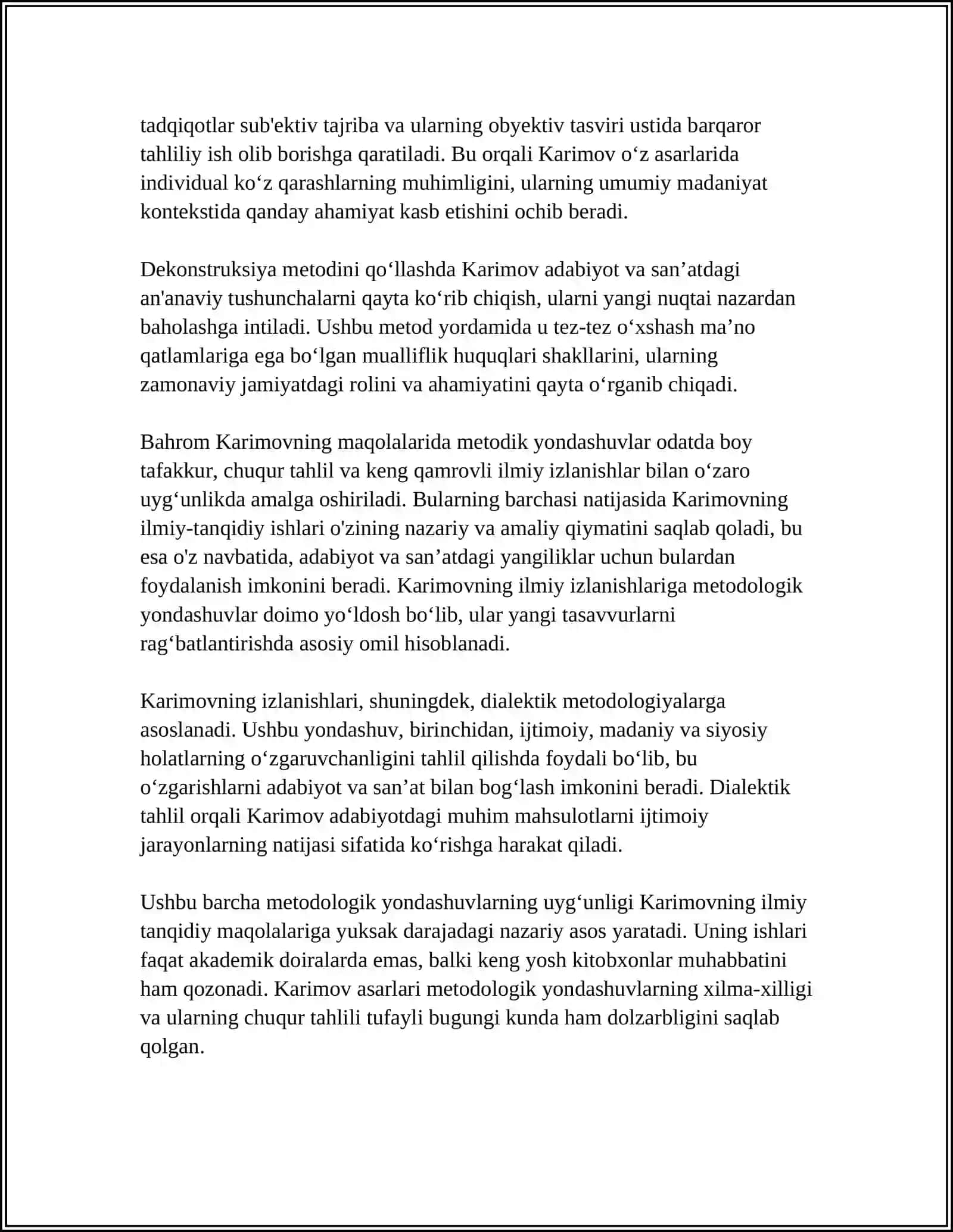 B.KARIMOVNING ILMIY TANQIDIY MAQOLALARI 4