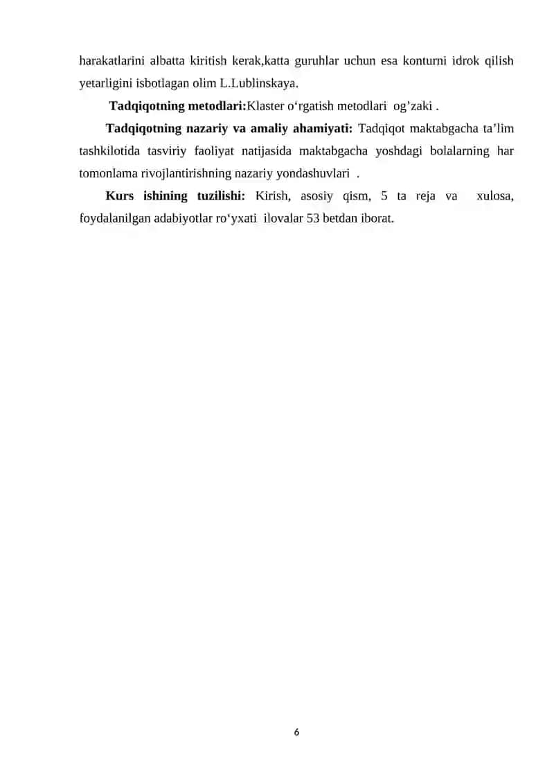 Maktabgacha yoshdagi bolalar tasviriy faoliyat mashg’ulotlari 4