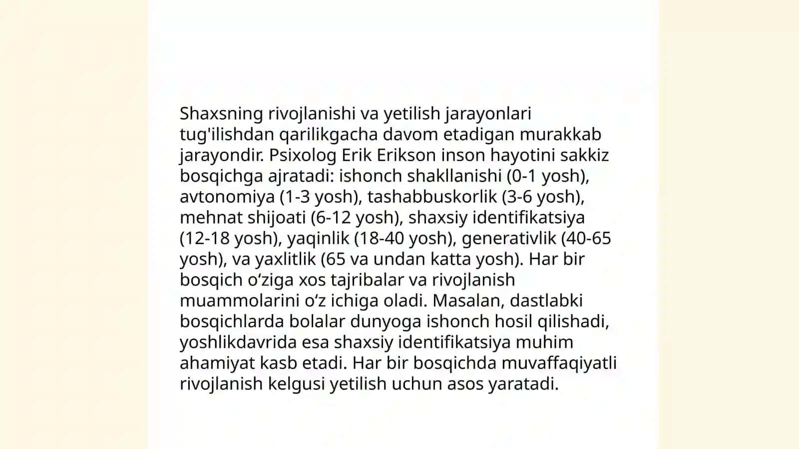 Shaxs psixologiyasi haqida tushuncha 4