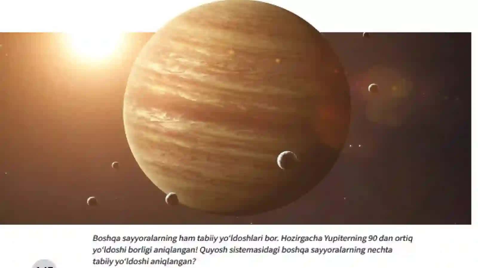 Sayyoralarning tabiiy va sun`iyyo`ldoshlari 4