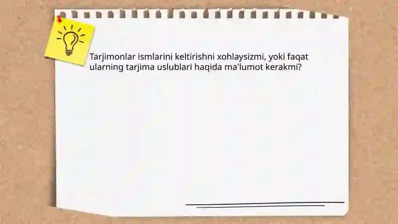Mustaqillik yillarida Quronning òzbek tiliga tarjima qilinishi va tafsirlari 4