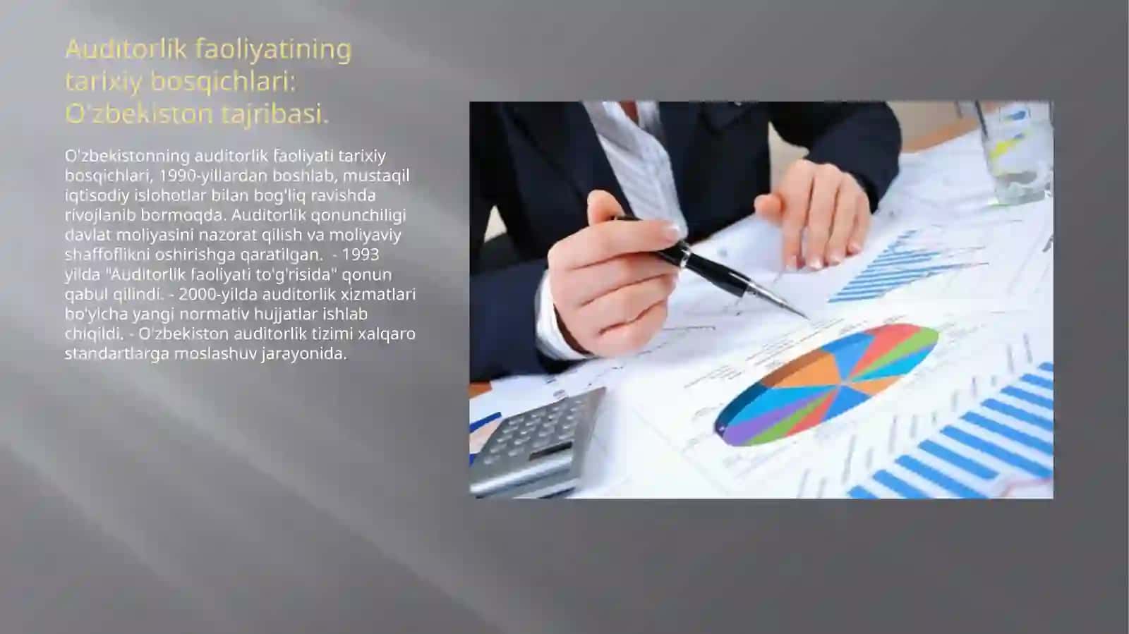 O`zbekistonda auditorlik faoliyatining huquqiy rivojlanish bosqichlari 4
