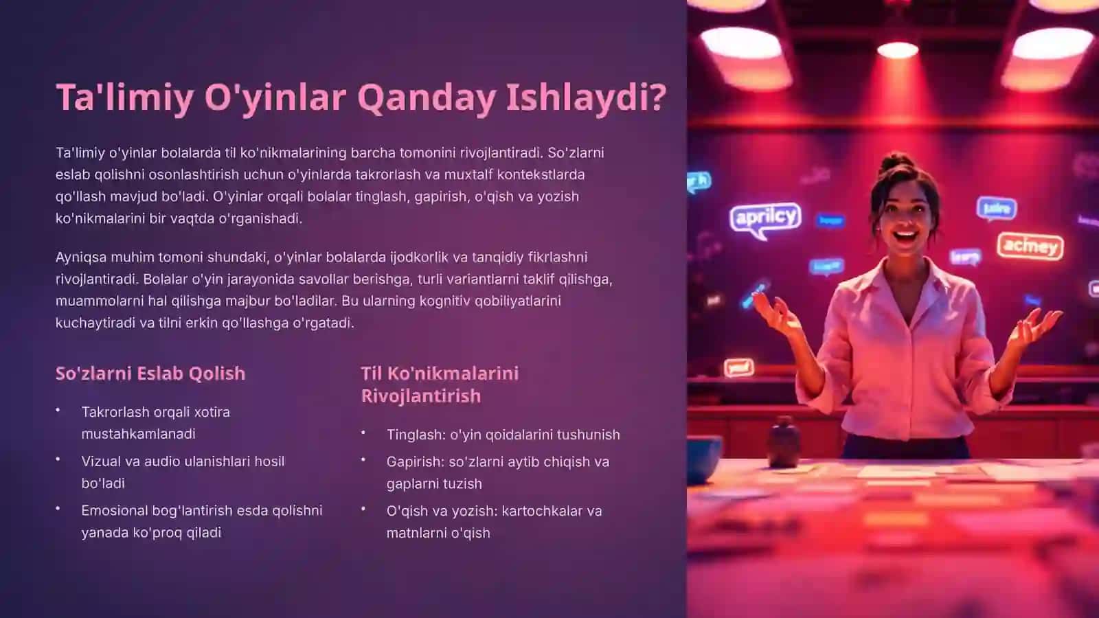 Bolalar Lug'atini Boyitishda Ta'limiy O'yinlar 4