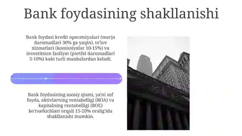 Bankiy foyda:Mohiyati, shakllanishi va tahlili 4