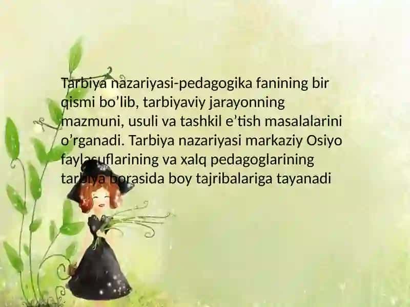 Pedagogik faoliyatida tarbiyat usullari 4