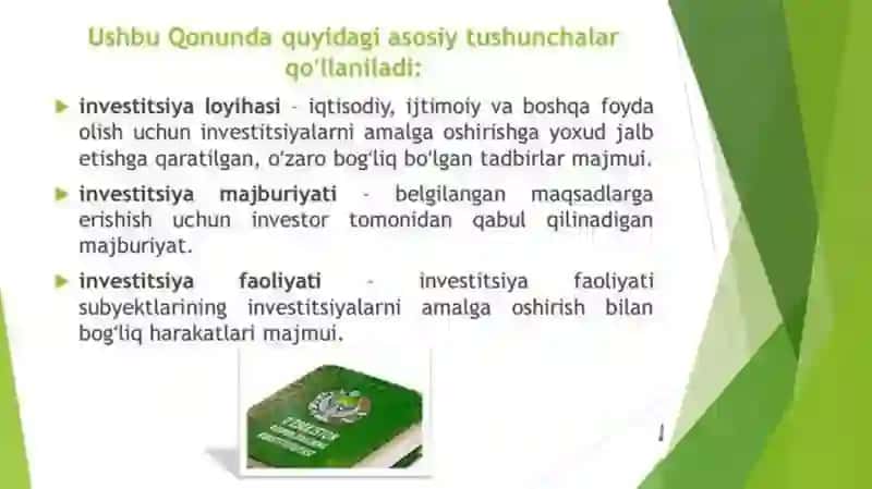 Investitsiya loyihalari tayyorlash 4