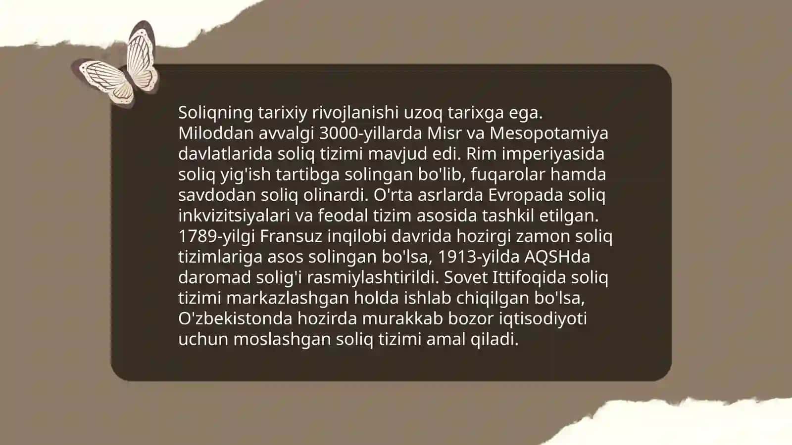 Soliqlar tushunchasi va funksiyalari 4