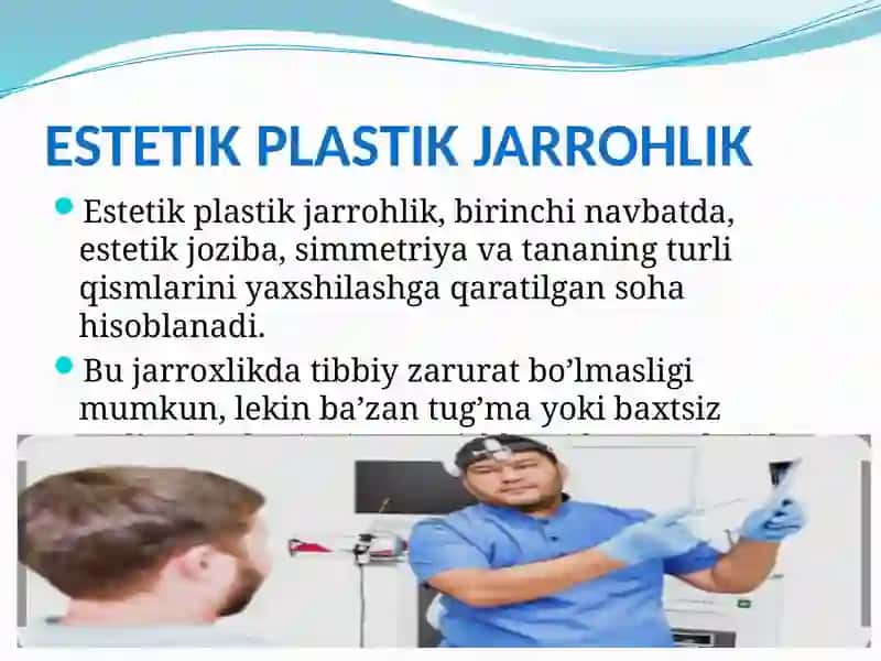 Estetik, plastik va rekonstruktiv xirugiya asoslari 4
