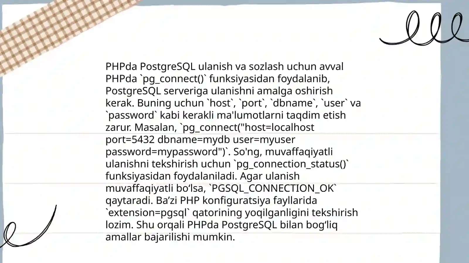 PHPda MSSQL ulash va sozlash 4