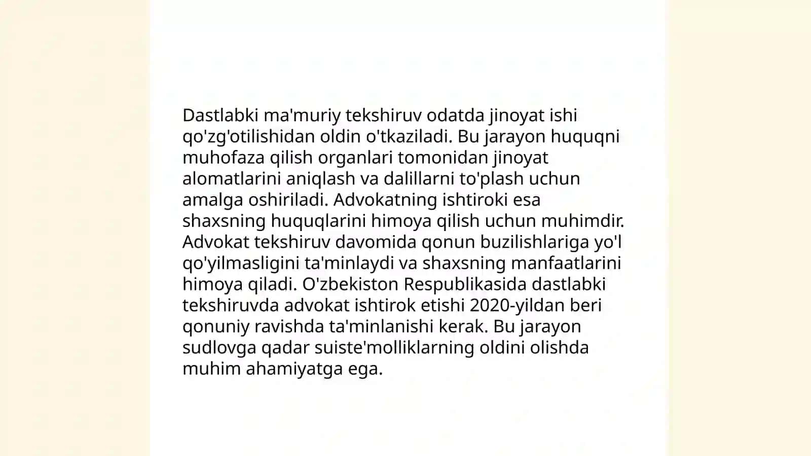 Advokatning ma'muriy sud ishlarini yuritishdagi ishtiroki 4