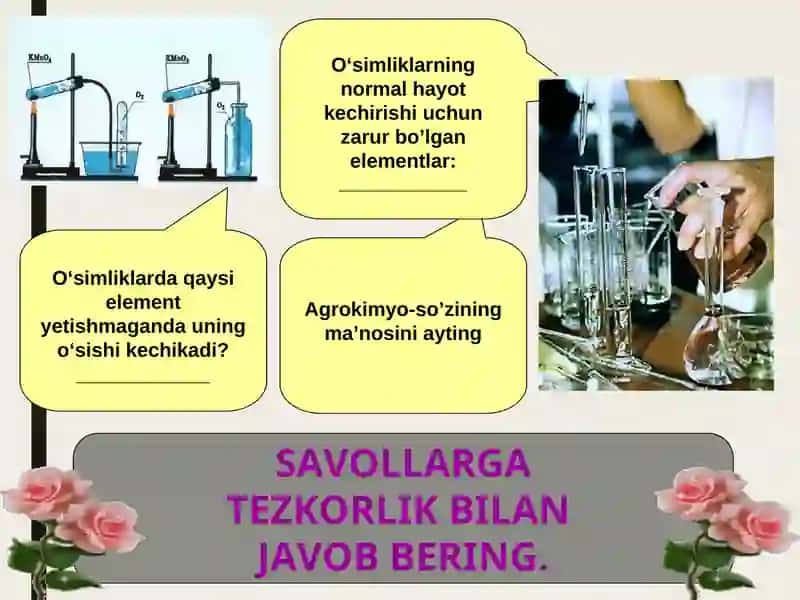 ASOSIY MINERAL O‘G‘ITLAR, BIOGEN ELEMENTLAR VA ULARNING TIRIK ORGANIZMLARDAGI AHAMIYATI 4