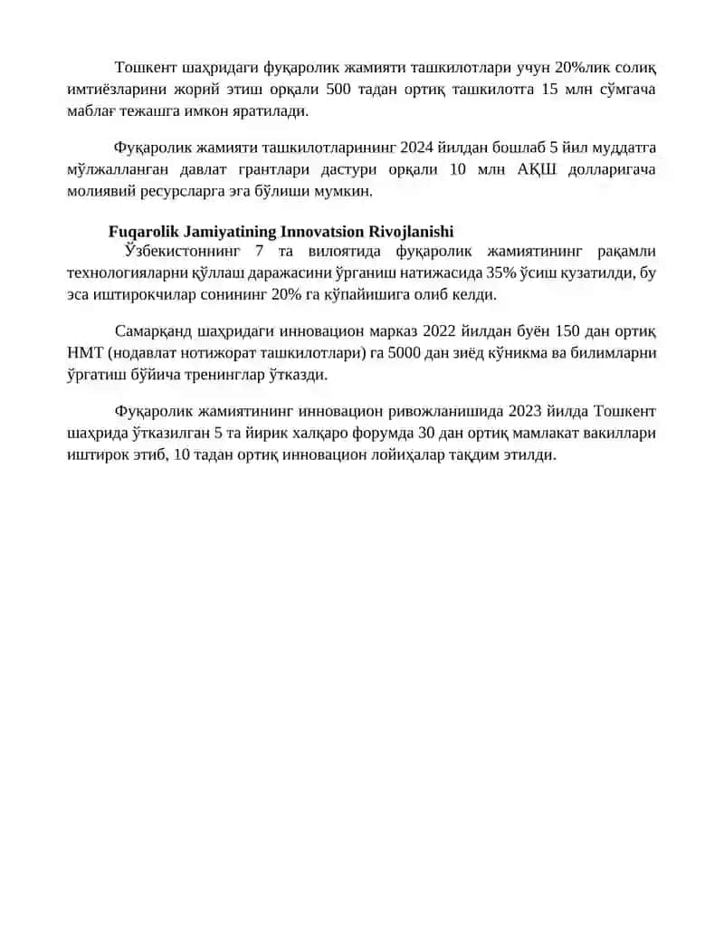 Fuqarolik Jamiyatini Rivojlantirishning Uzoq Muddatli Strategiyasi 4