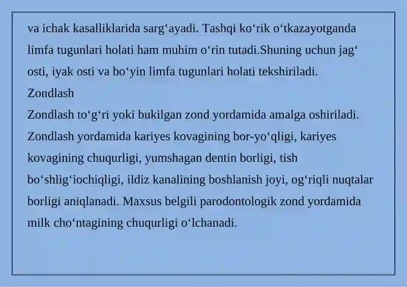 YUZ VA JAĞ SOXASINING YALIGLANISH KASALLIGI 4