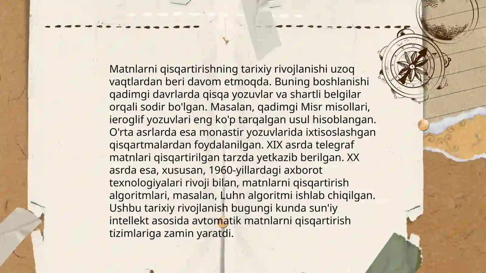 Matnlarni avtomatik qisqartirish (referatlash) 4