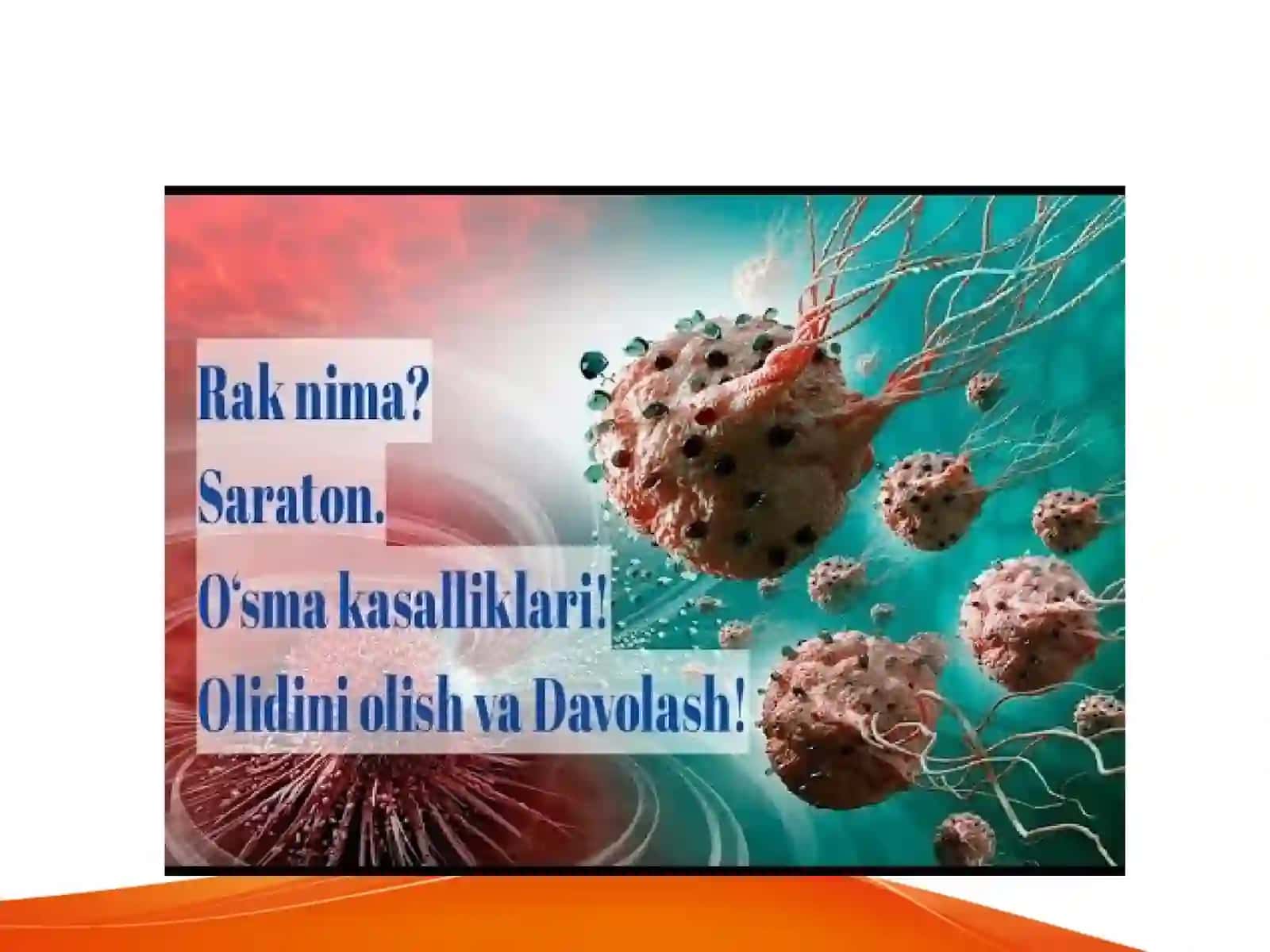 Immunopatalogiya, o’sma hujayralarini kelib chiqishidagiahamyati. Immunotanqisliklarda opportunistik infeksiyalar boshqarilishining molekulyar mehanizimi 4