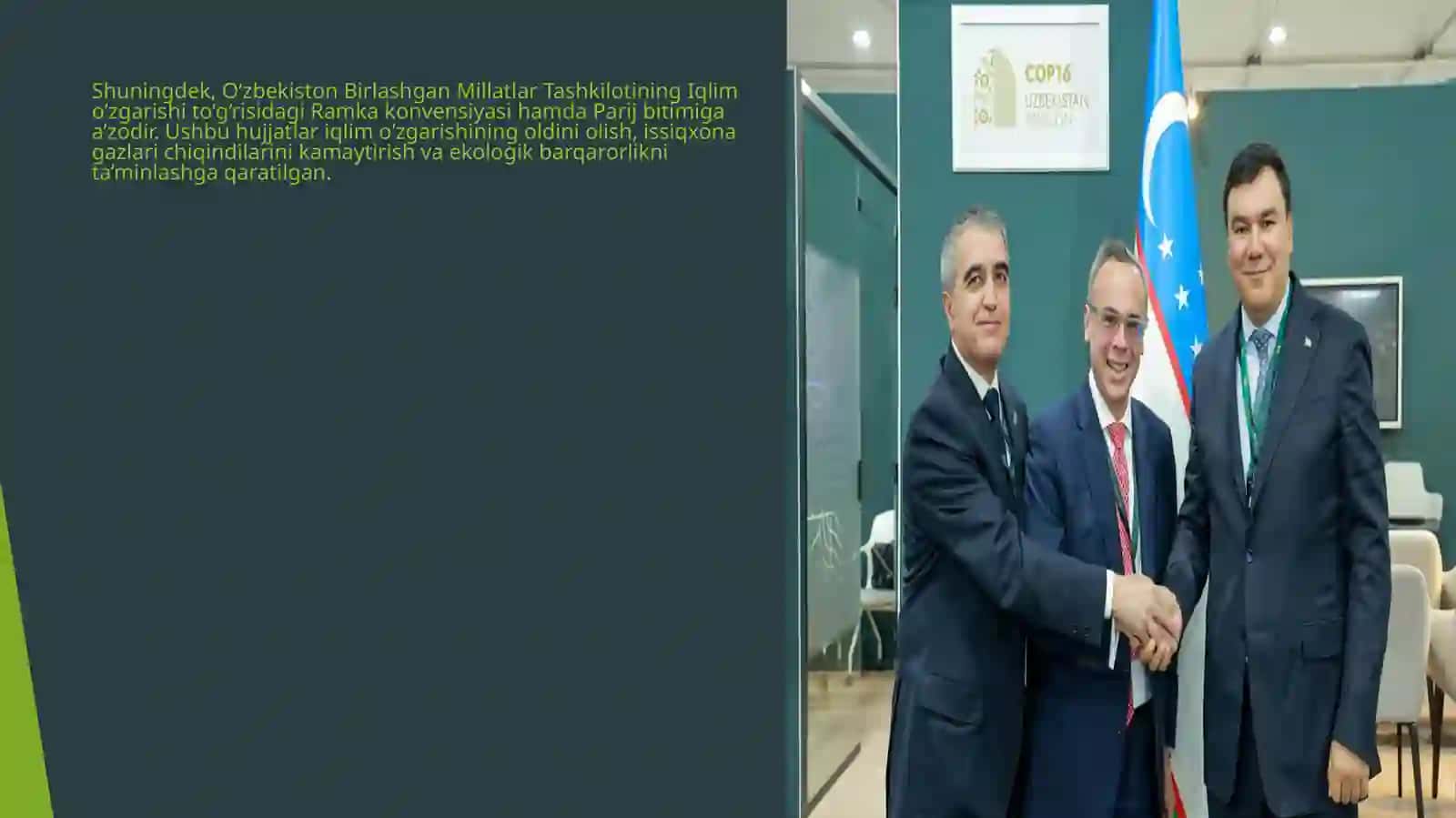 Atrof-muhit muhofazasi bo'yicha xalqaro bitimlar va konvensiyalar 4