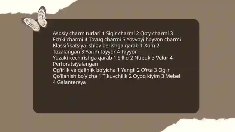 Moʻyna va charm 4